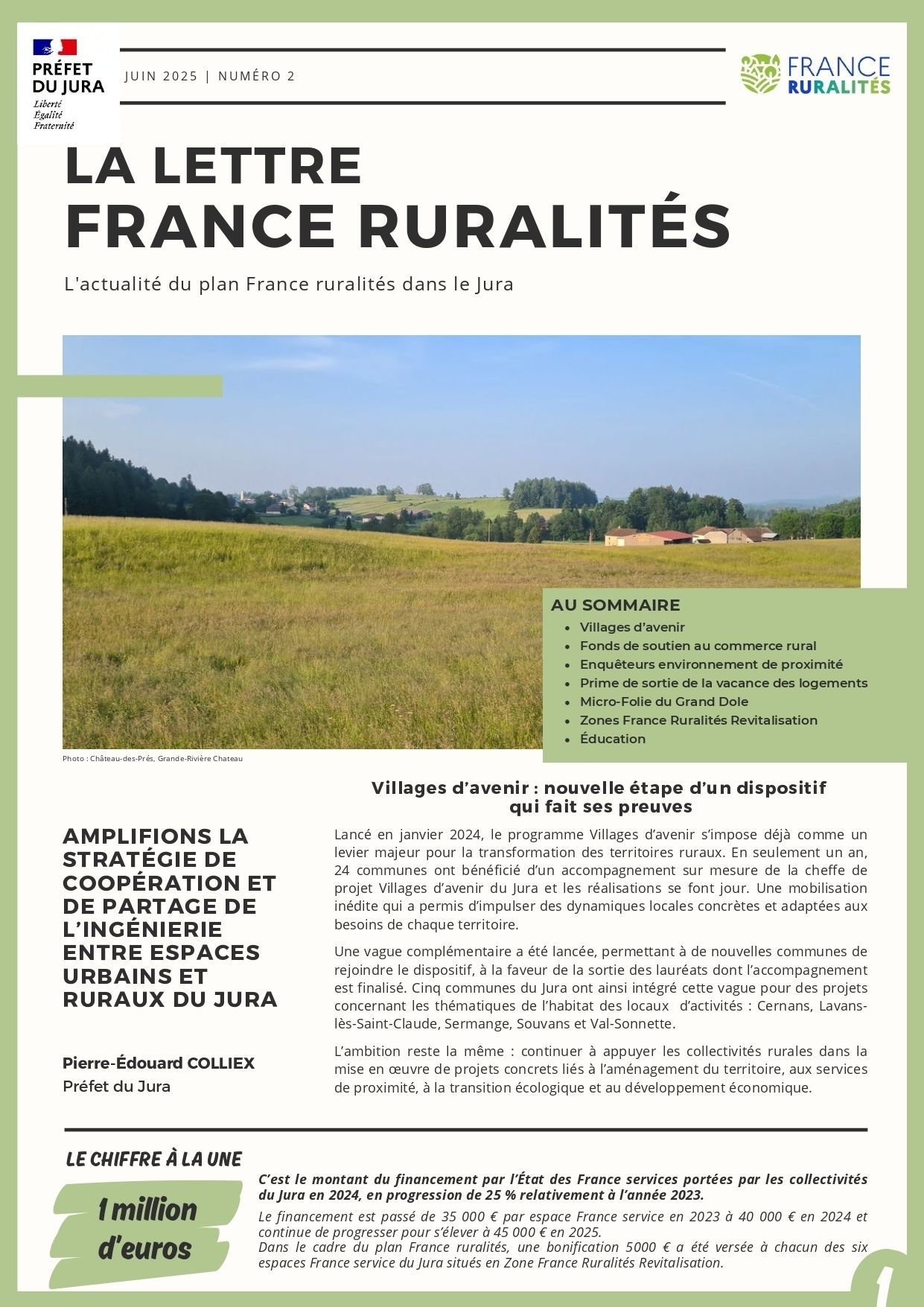 La lettre de France Ruralités