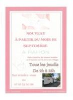 Institut de beauté mobile dans notre village