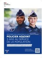 Préfecture - Communication pour le recrutement de policiers adjoints - Circonscription de police de Lons-le-Saunier et Dole