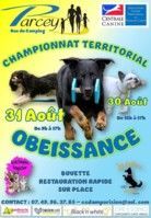 Championnat territorial d'obéissance à Parcey
