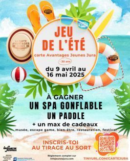 Carte Avantages Jeunes jeu de l'été