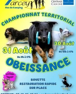 Championnat territorial d'obéissance à Parcey