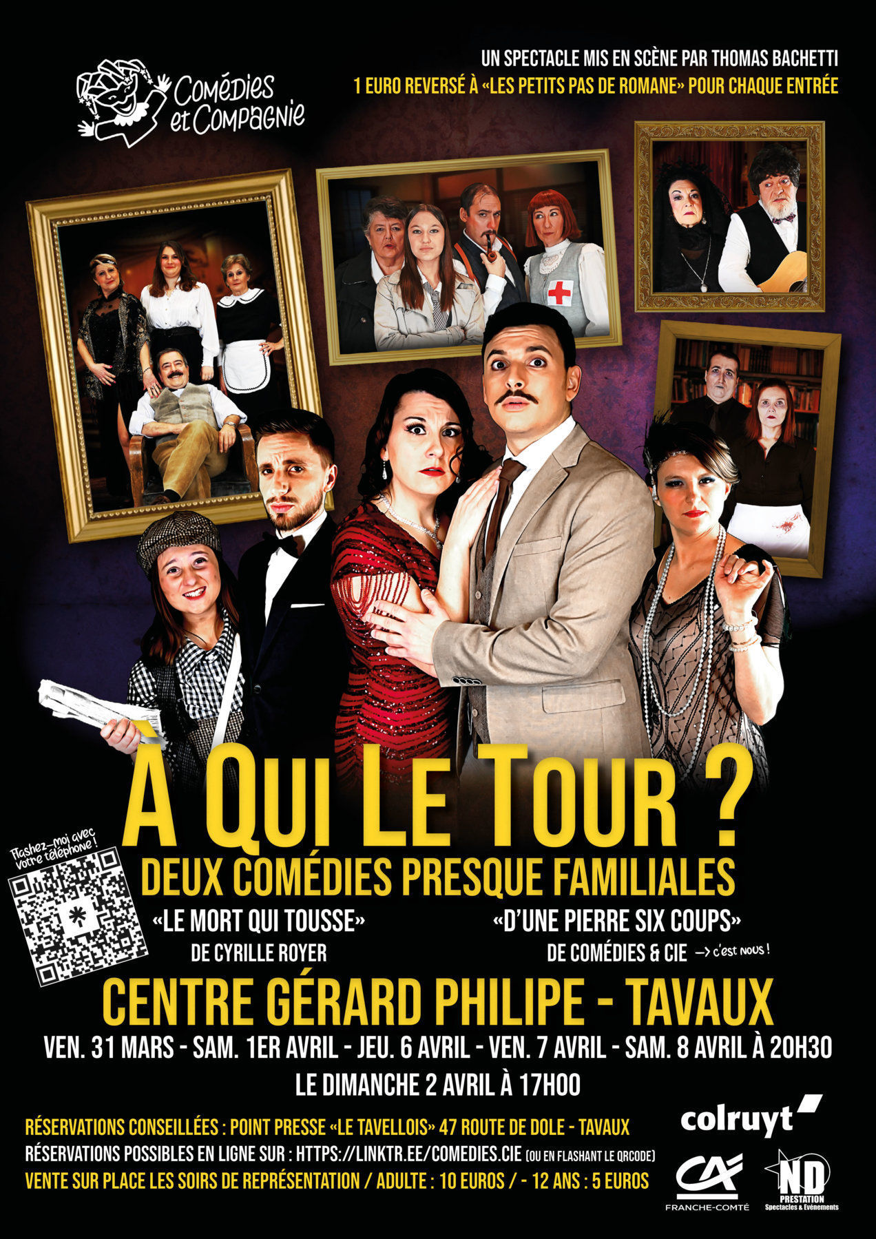 Théâtre à Tavaux